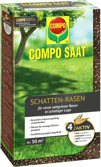 Compo Schatten-Rasen Saatgut 1 kg - Bild 1