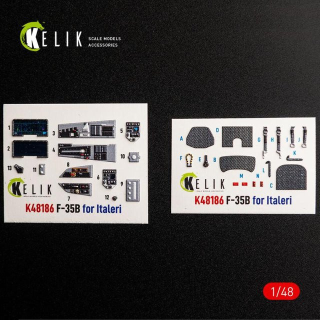 Italeri F-35B - Interior 3D-Decals - Bild 1