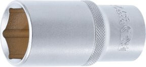 BGS Steckschlüssel-Einsatz Sechskant tief 10568, Antrieb 1/2 Zoll, SW 28 mm, silber - Bild 1