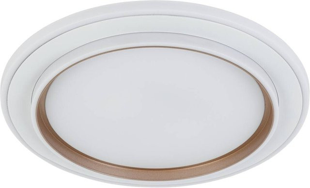 Nolo LED-Deckenleuchte Disc modern rund in Silber, B/T/H: 46 x 46 x 5 cm - Bild 1
