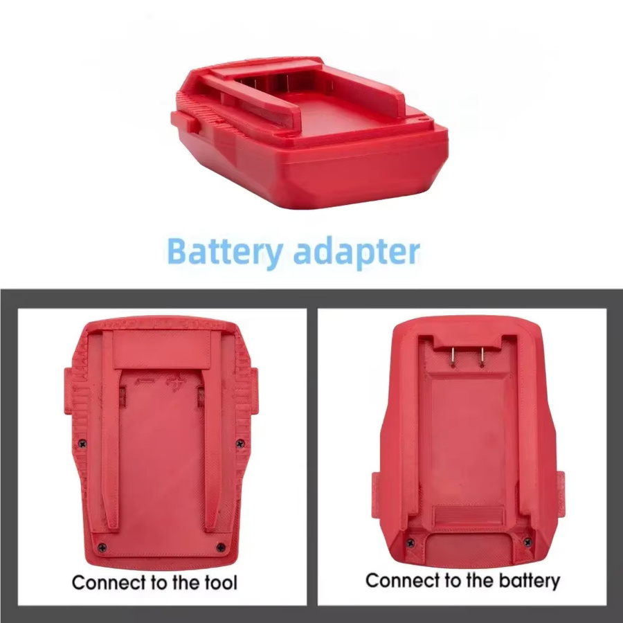 Hilti Batterieadapter für 22V Nuron Akkus (B22-55, B22-85, B22-170, B22-255) auf Hilti B22 CPC (B22-2.6, B22-4.0, B22-8.0) in Rot - Bild 5