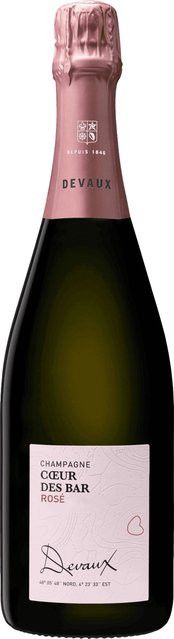 Coeur des Bar Champagne Rosé Brut, Pinot Noir & Chardonnay, Frankreich, 0,75 l - Bild 1
