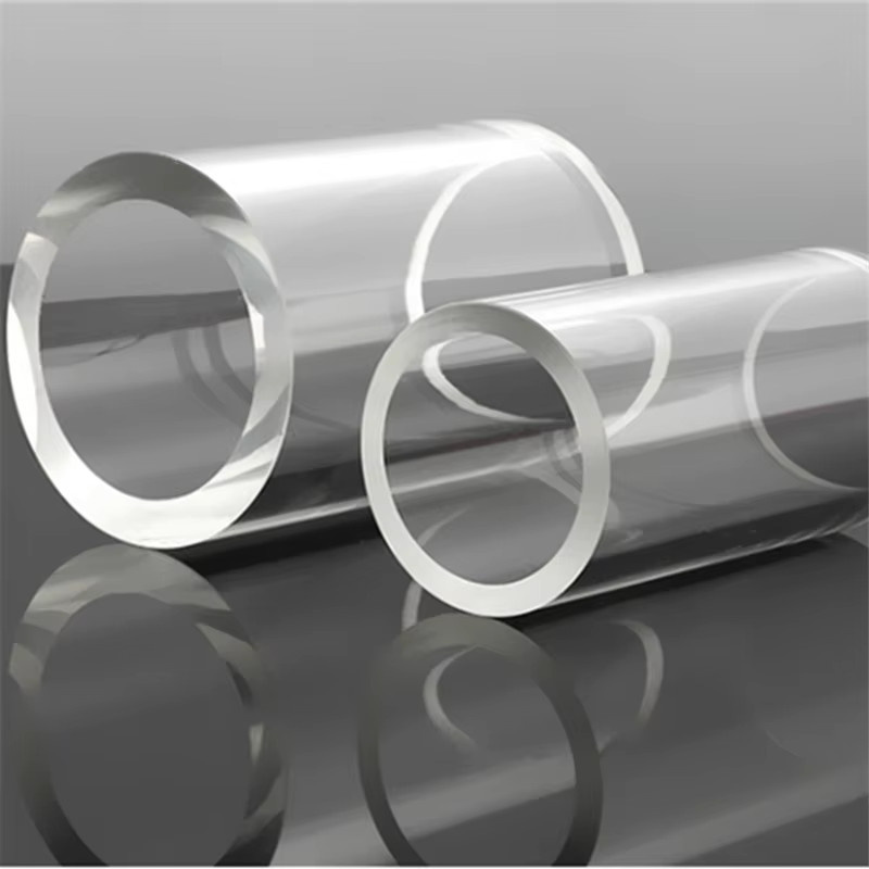 YOHOYAMA Borosilikat-Zylinderglasrohr, transparent, Außendurchmesser: 160 mm, Innendurchmesser: 150 mm, Dicke: 5 mm - Bild 4