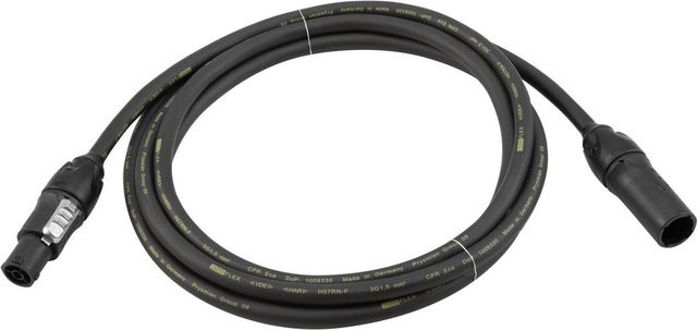 PSSO PowerCon TRUE Verlängerungskabel 3x1,5 mm² in Schwarz, Länge: 1,5 m - Bild 1