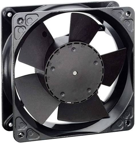 EBM Papst Axiallüfter 4114 NH5 Schwarz 24 V/DC 390 m³/h B/T/H: 119 x 119 x 38 mm - Bild 1