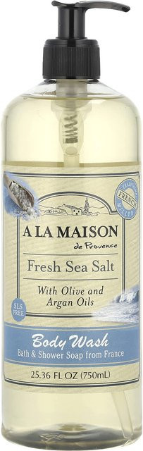 A La Maison de Provence Duschgel, Frisches Meersalz, 750 ml, Unisex - Bild 1