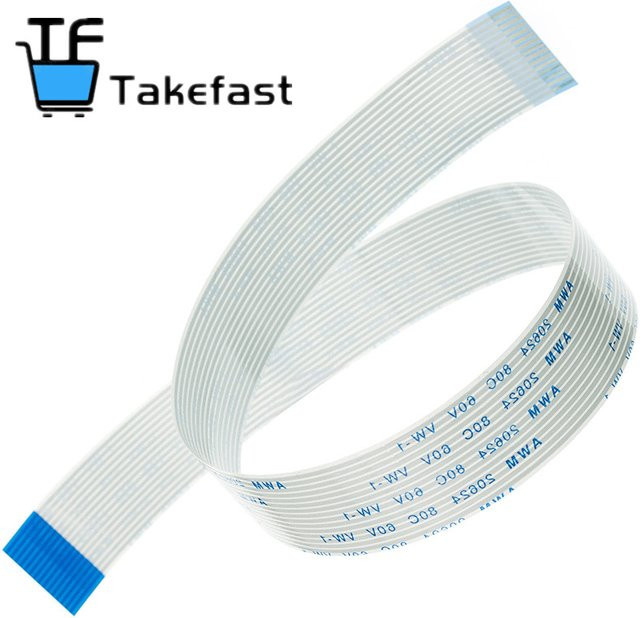 XIASONGXIN LIGHT FFC Flachbandkabel 15-Pin für Raspberry Pi 3 Kamera, 0,5 mm Pitch, Farbe: Weiß, B/T/H: 200 x 150 x 30 cm - Bild 1
