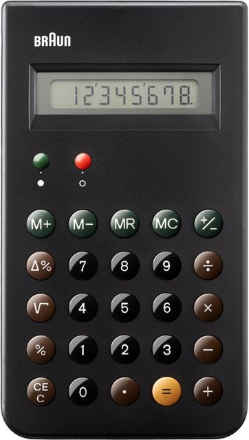 Braun Taschenrechner BNE001 Schwarz - Bild 1
