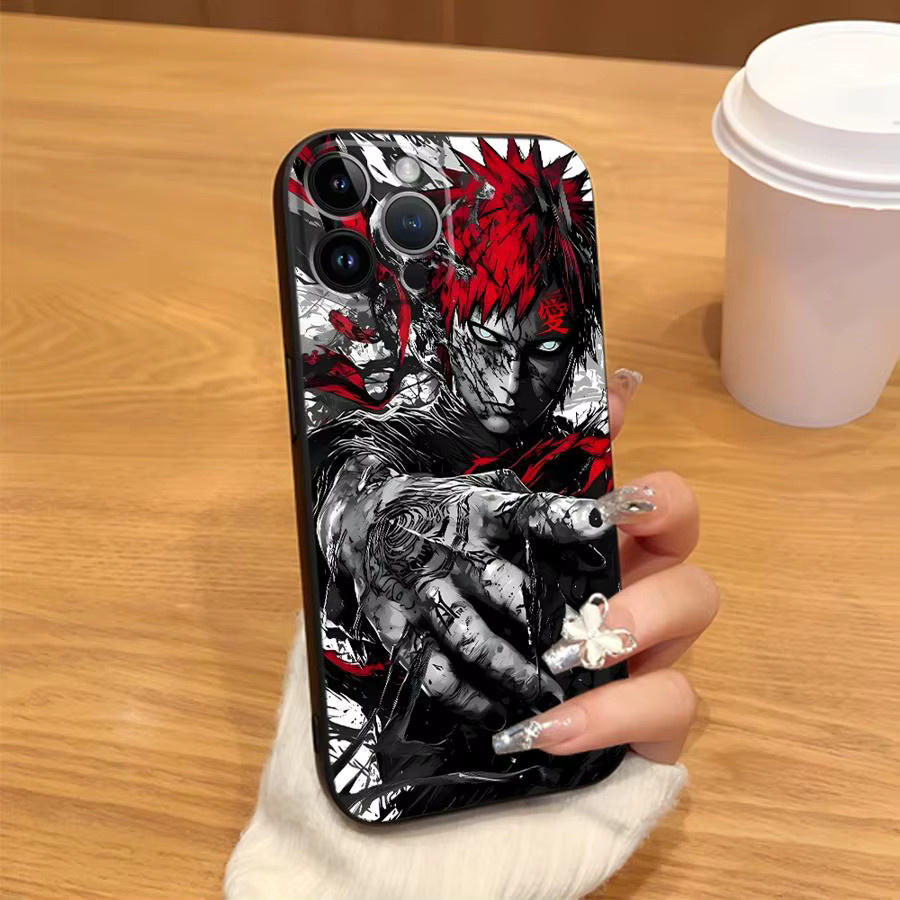 Handyhülle mit Anime Gaara Design für iPhone Modelle in Multicolor - Bild 2