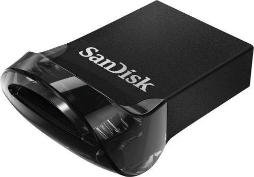 SanDisk Ultra Fit USB-Stick 64 GB Schwarz USB 3.1 - Bild 1