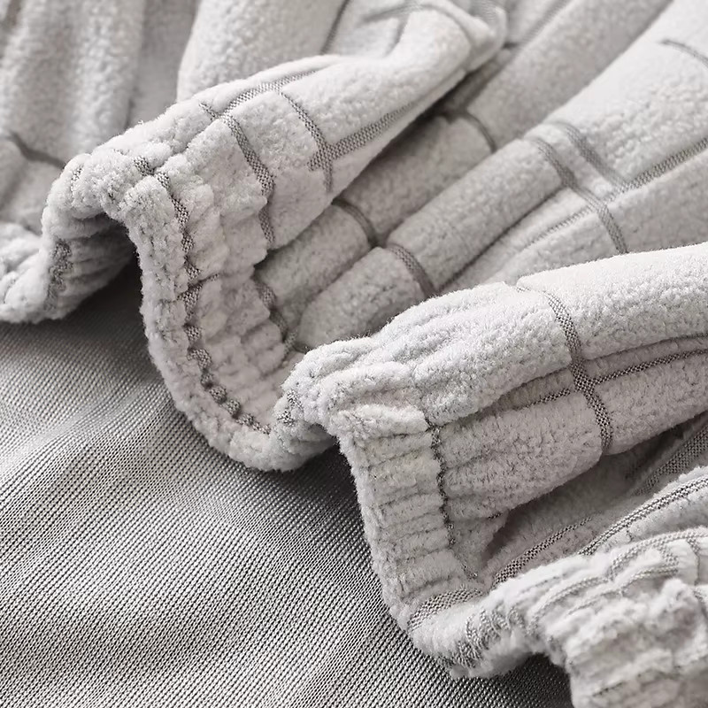 WANERQU Esszimmer Stuhl Schonbezug im skandinavischen Design, XL Größe, Grau, elastisch und waschbar - Bild 3