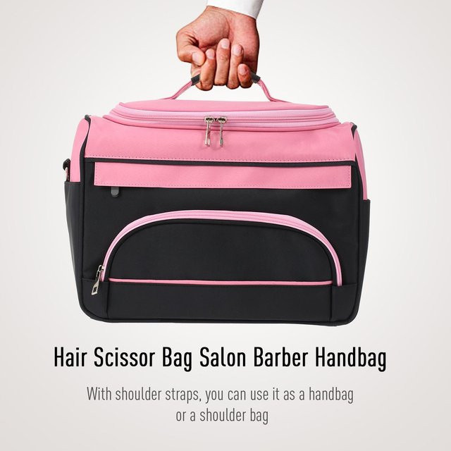 Wosawe Werkzeugtasche für Haarschere und Friseurkamm, Unisex - Bild 1