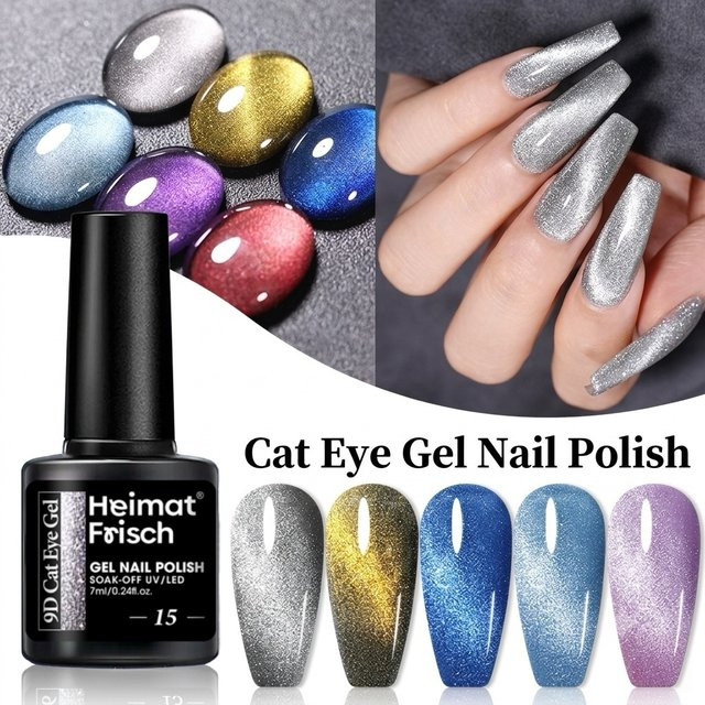 Heimat Frisch Cat Eye Gel Nagellack, 7 ml, Damen - Bild 1