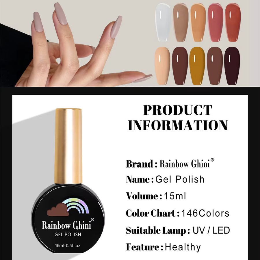 RG Gel-Nagellack Weinrot Glitzer, 15 ml - Bild 2