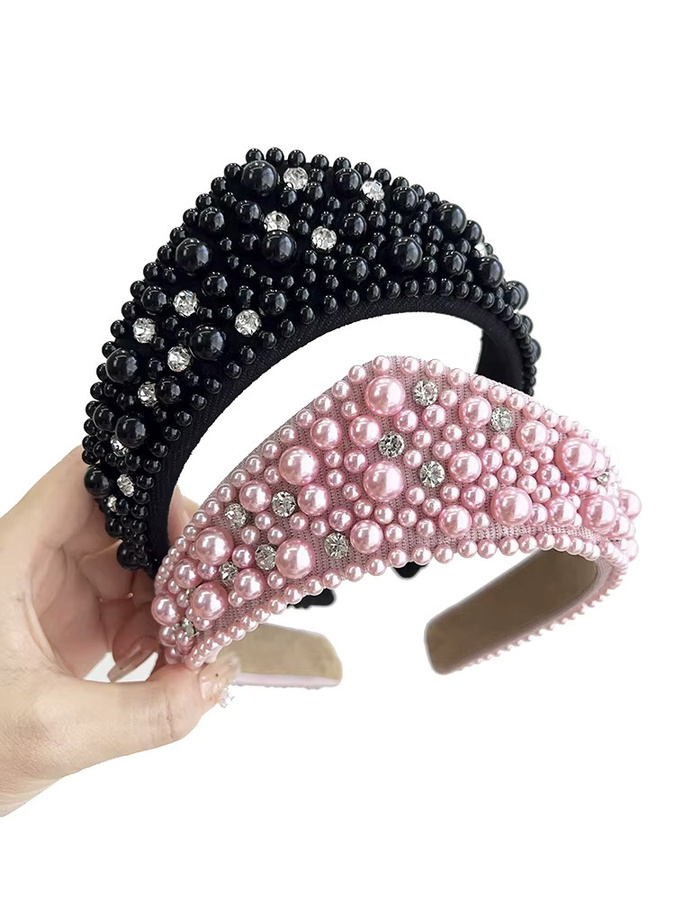 Cenmon Diadem, Strass, Perlen, Damen - Bild 2