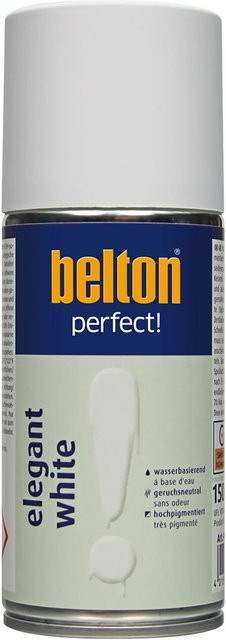 belton Buntlack Perfect Elegant White Wasserbasierter Holzlack Seidenmatt 150 ml - Bild 1
