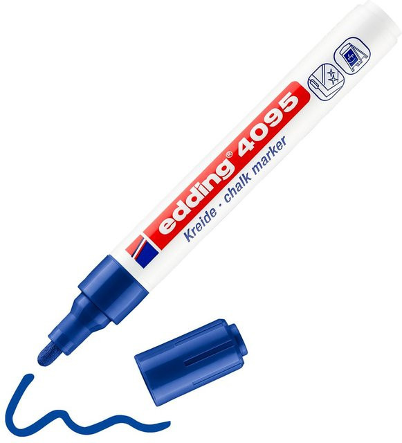 edding Kreidemarker 4095 Blau - Bild 2