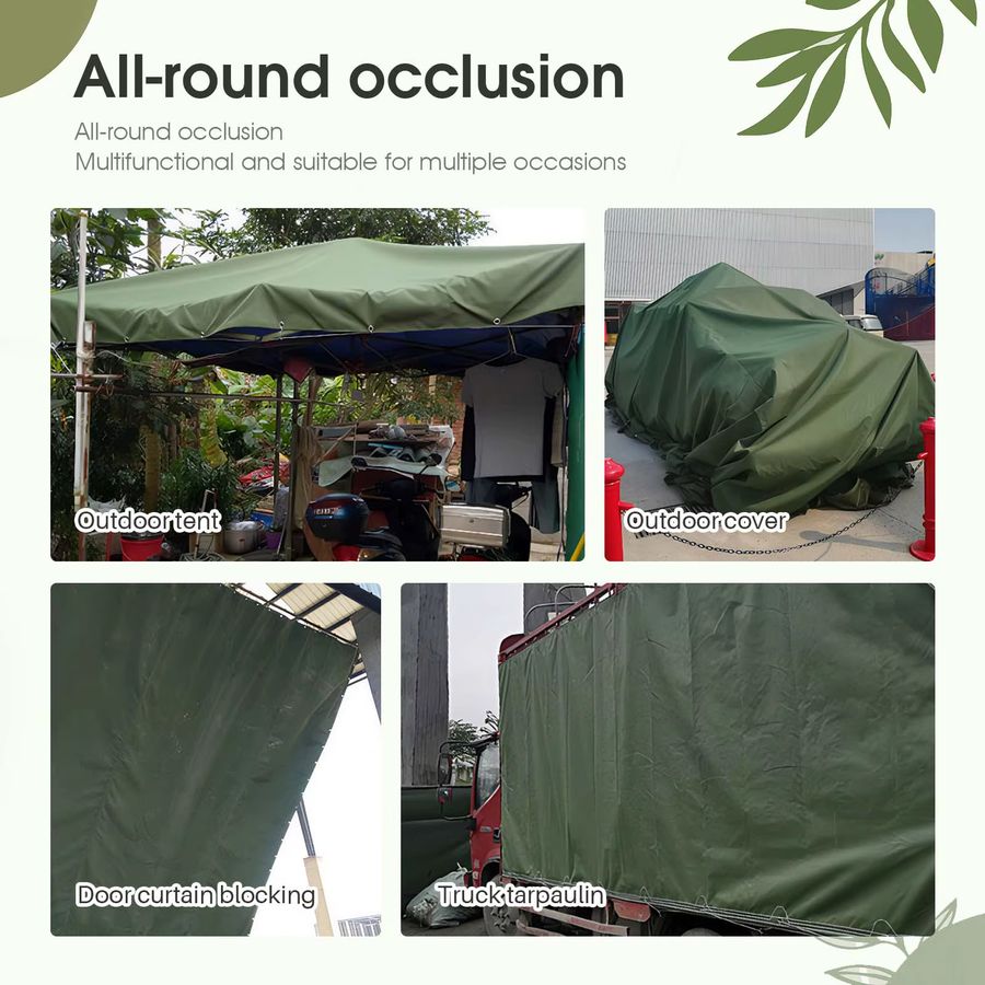 GKXLH Ultradichte wasserdichte Plane, UV-beständig und reißfest, Abdeckung für Zelt, Dach, Camping und Holzstapel - Bild 6