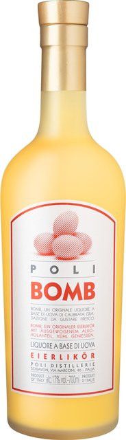 Poli Bomb Eierlikör, Italien, 17 %, 0,7 l - Bild 1