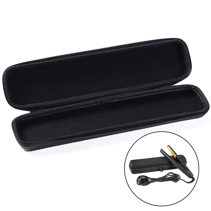 JETTING Tragbare Aufbewahrungstasche für Haarglätter und Lockenstäbe in Schwarz, B/T/H: 34,0 x 8,0 cm - Bild 2