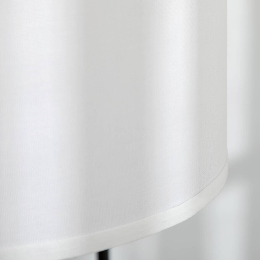 HOMCOM Stehleuchte modern in Weiß mit Stoffschirm und E27 Fassung, B/H/T: 38 x 163,5 x 64 cm - Bild 2