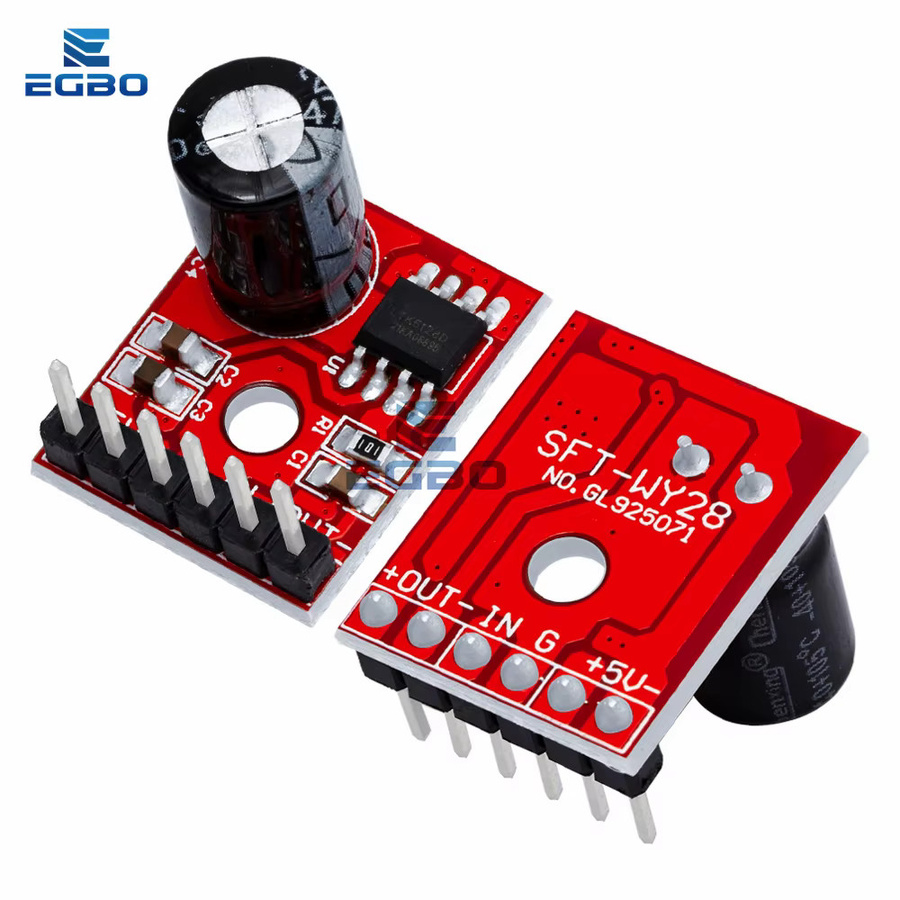 EGBO Mini Klasse AB Audio Power Verstärker Modul VS8871 SFT-MY28, 5V Mono 5W, Rot - Bild 5