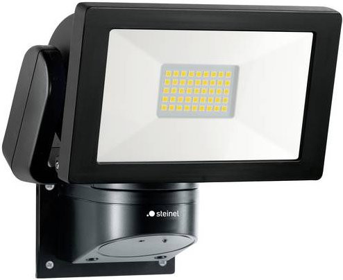 Steinel LS 300 SW 069230 LED-Außenstrahler in Schwarz, verstellbarer Floodlight für den Garten und die Wandmontage, 29.5W - Bild 1