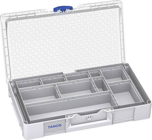 Tanos Systainer III L89 Transportkiste aus ABS Kunststoff in Grau und Transparent, B/H/T: 50,8 x 8,9 x 29,6 cm - Bild 1