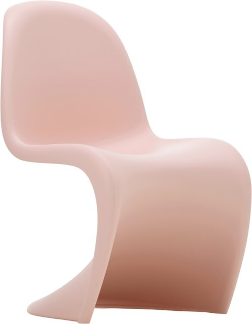 Vitra Panton Junior Kinderstuhl in Pink aus Polypropylen matt - Bild 1