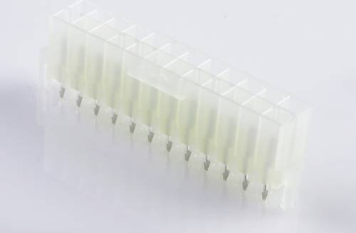 Molex Einbau-Buchsenleiste Standard 24-polig in Weiß - Bild 1