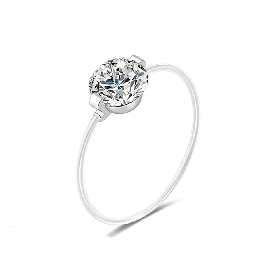 IGOTOS Ring, 925 Silber, Moissanit, Damen - Bild 3