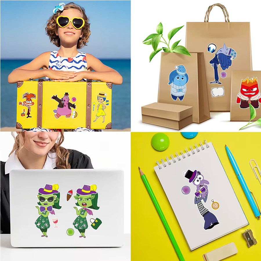 Disney Inside Out Cartoon-Puzzle-Aufkleber, 8/16 Blatt - Bild 5