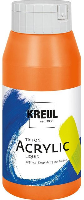 KREUL Triton Acrylfarbe in Echtorange hell - Bild 1