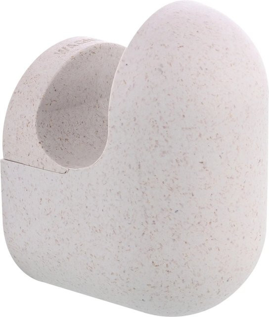 Wagner Wandhaken Hooks4home Pill aus Bio-Kunststoff, Hellgrau, B/T/H: 7,5 x 5,5 x 4,5 cm - Bild 1