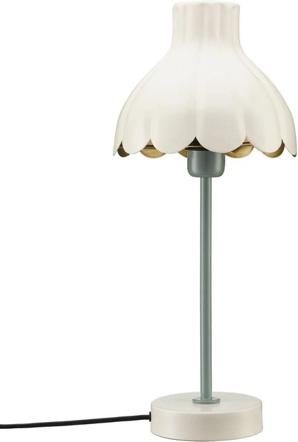PR Home Wera Tischleuchte aus Metall in Cremeweiß, B/T/H: 20 x 47 x 47 cm - Bild 1