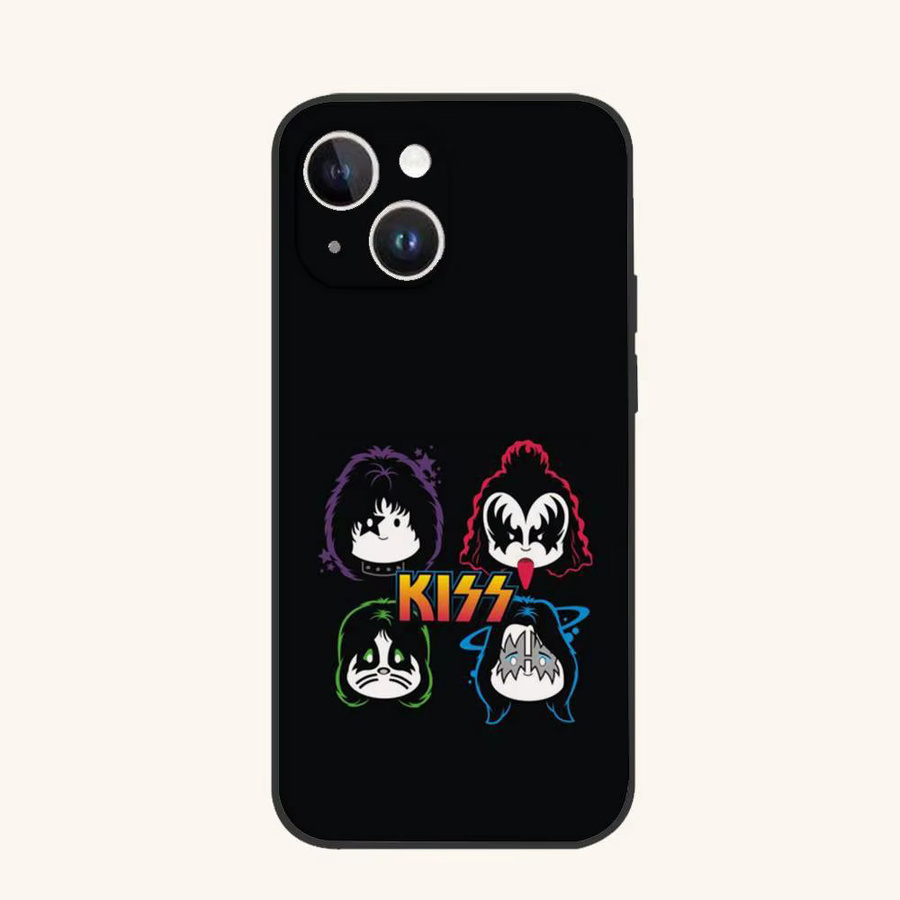 Mesuca Gene Simmons K-Kiss Band Handyhülle für iPhone in Schwarz - Bild 7