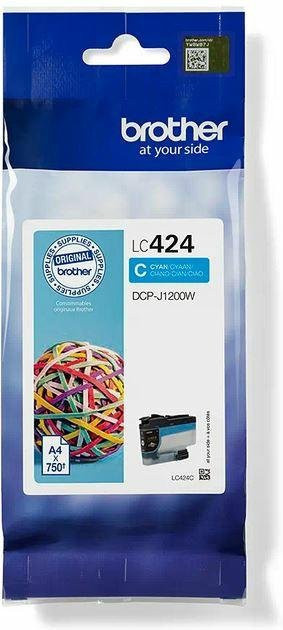 Original Brother Tintenpatrone LC-424C Cyan für Inkjet-Drucker - Bild 2