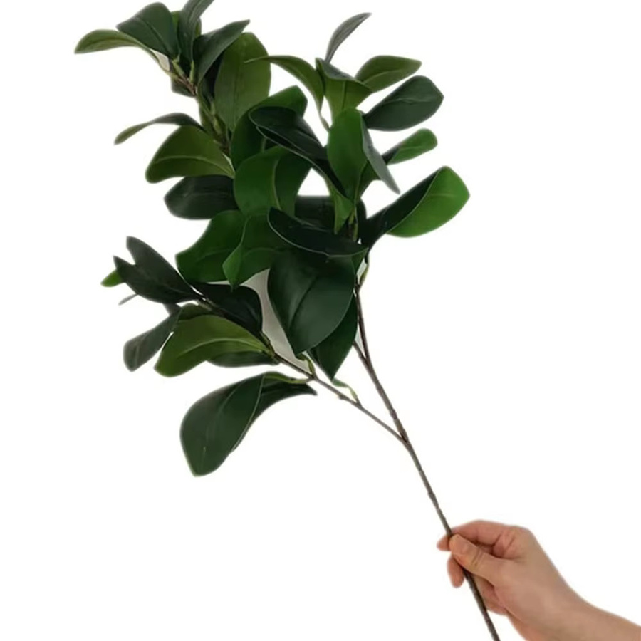 Künstliche Magnolie-Pflanze in Grün für Hochzeiten und Dekorationen - Bild 4
