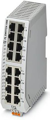 Phoenix Contact 1085255 FL SWITCH 1016N Industrial Ethernet Switch, Grau, 100 Mbit/s - Bild 1