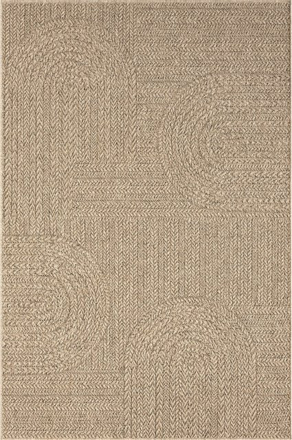 Pflegeleichter Flachgewebe-Teppich Kadima Design von CORDEV in Beige, B/T: 140 x 200 cm - Bild 1