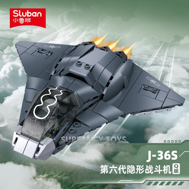 Sluban Weltraum Stealth Jäger, Konstruktionsset, ab 6 Jahren - Bild 1