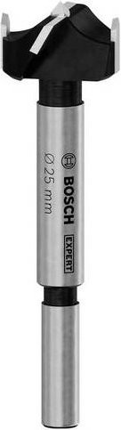 Bosch Forstner Scharnierlochbohrer mit Carbide-Spitze in Silber, Durchmesser: 25 mm, B/T/H: 25 x 60 x 90 mm - Bild 1