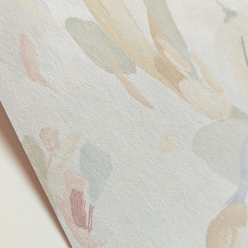Sian Zeng Tapete Abstract Blooms in Grün mit floralem und botanischem Design aus Vlies - Bild 2
