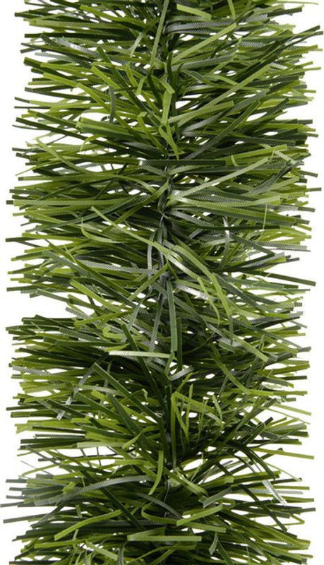 Kaemingk Lamettagirlande aus Kunststoff in Grün für Weihnachten - Bild 1