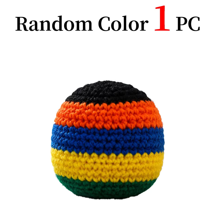Hacky Sack Regenbogen-Gestreift, Sportbälle, Bunt / Mehrfarbig - Bild 4