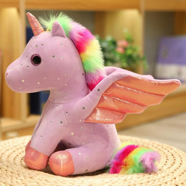 Yiran toy Einhorn, Plüschtier, Rosa / Pink, ab 3 Jahre - Bild 1