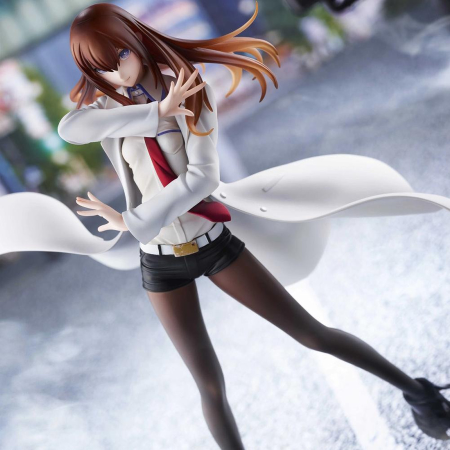 Steins;Gate Makise Kurisu Actionfigur, weiße Kleidung, ab 18 Jahre - Bild 5