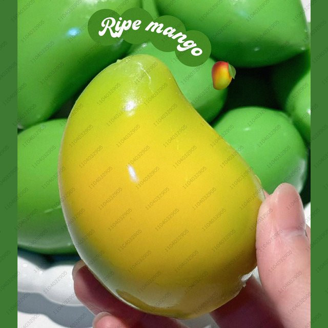 Hot Toys Mango-Stressball in Multicolour als sensorisches ASMR Fidget-Spielzeug für Kinder und Erwachsene - Bild 1