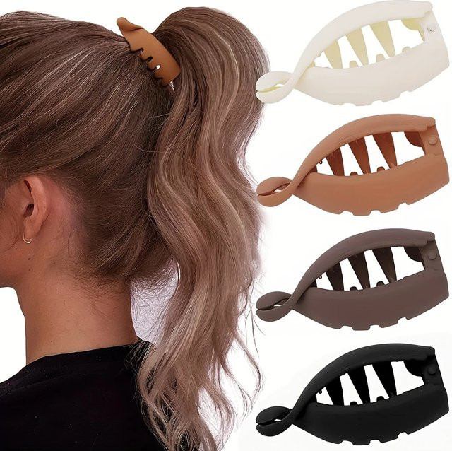 Twist Banana Clip Haarspange für Damen - Bild 1