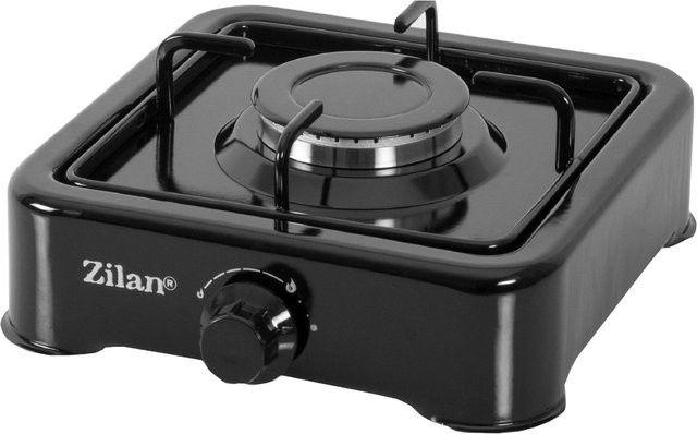 Zilan ZLN-0018 Gaskocher Campingkocher 1-flammig Schwarz B/T/H: 26,0 x 32,0 x 11,0 cm - Bild 2
